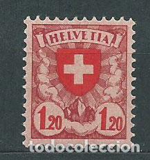 Timbres: Suiza - Correo 1924 Yvert 209 ** Mnh
