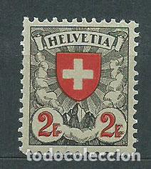 Timbres: Suiza - Correo 1924 Yvert 211 ** Mnh
