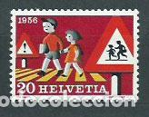 Sellos: Suiza - Correo 1956 Yvert 574 ** Mnh