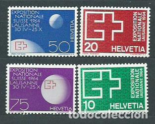 Sellos: Suiza - Correo 1963 Yvert 717/20 ** Mnh