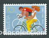 Sellos: Suiza - Correo 1983 Yvert 1187 ** Mnh Deportes bicicleta