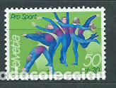Sellos: Suiza - Correo 1989 Yvert 1332 ** Mnh Deportes