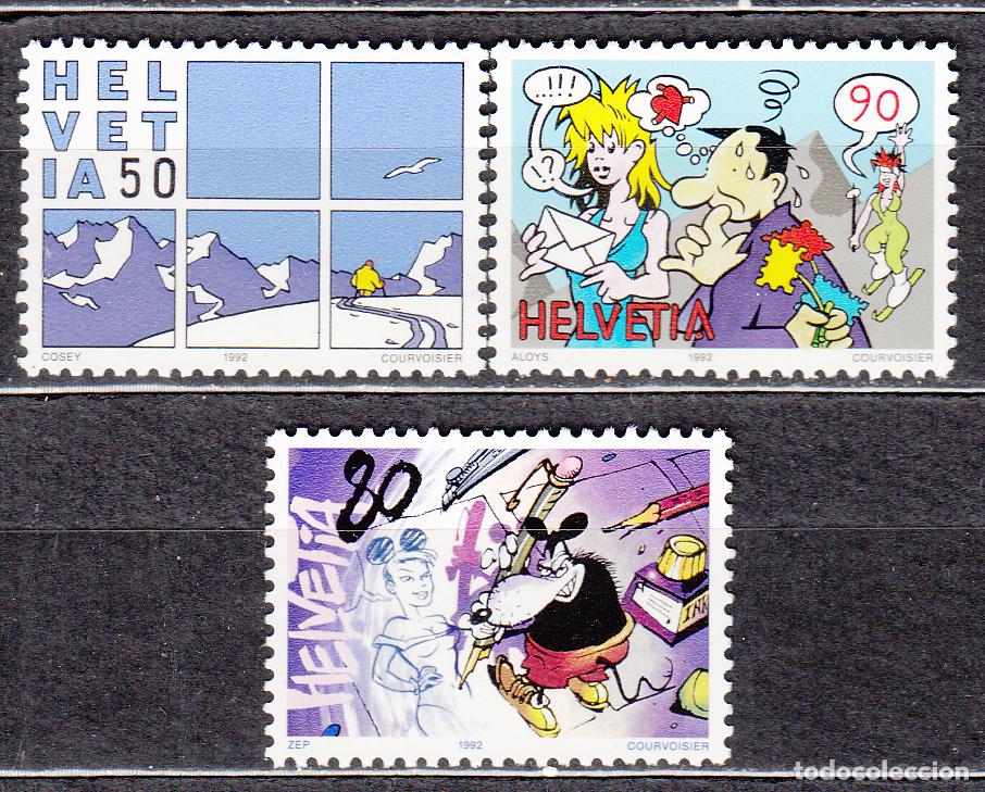 Briefmarken: Suiza - Correo 1992 Yvert 1403/5 ** Mnh