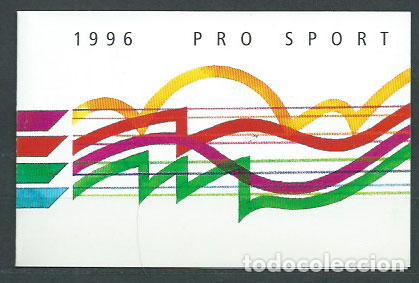 Stamps: Suiza - Correo 1996 Yvert 1504 Carnet ** Mnh Deportes