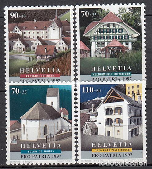 Stamps: Suiza - Correo 1997 Yvert 1539/42 ** Mnh Pro patria