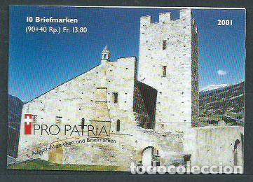 Stamps: Suiza - Correo 2001 Yvert 1680 Carnet ** Mnh Pro patria