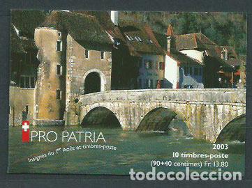Stamps: Suiza - Correo 2003 Yvert 1759 Carnet ** Mnh Puentes
