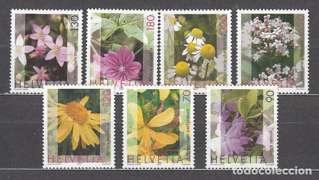 Stamps: Suiza - Correo 2003 Yvert 1745/51 ** Mnh Flores