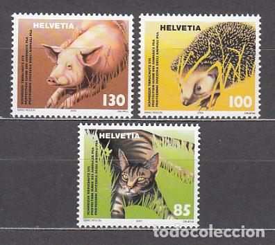 Stamps: Suiza - Correo 2004 Yvert 1812/4 ** Mnh Fauna