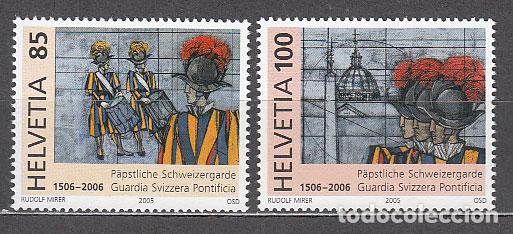 Stamps: Suiza - Correo 2005 Yvert 1871/2 ** Mnh Guardia Suiza