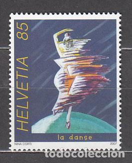 Selos: Suiza - Correo 2007 Yvert 1943 ** Mnh Danza