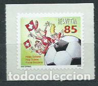 Selos: Suiza - Correo 2008 Yvert 1990 ** Mnh Deportes f&uacute;tbol