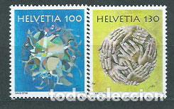 Selos: Suiza - Correo 2009 Yvert 2016/7 ** Mnh Pinturas