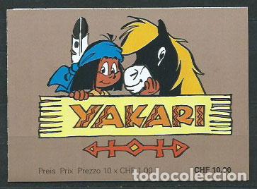 Selos: Suiza - Correo 2012 Yvert 2201 Carnet ** Mnh Dibujos animados