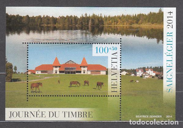 Stamps: Suiza - Correo 2014 Yvert 2297 Hoja ** Mnh D&iacute;a del sello