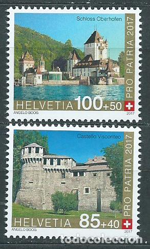 Stamps: Suiza Correo 2017 Yvert 2417/18 ** Mnh Pro Patria