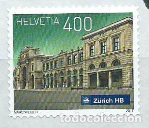 Stamps: Suiza Correo 2017 Yvert 2443 ** Mnh Estaciones de Ferrocarril Zurich