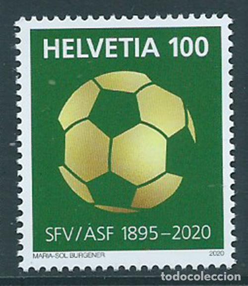 Stamps: Suiza Correo 2020 Yvert 2573 ** Mnh Asociaci&oacute;n de F&uacute;tbol. Deportes