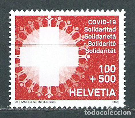 Stamps: Suiza Correo 2020 Yvert 2574 ** Mnh Covid-19