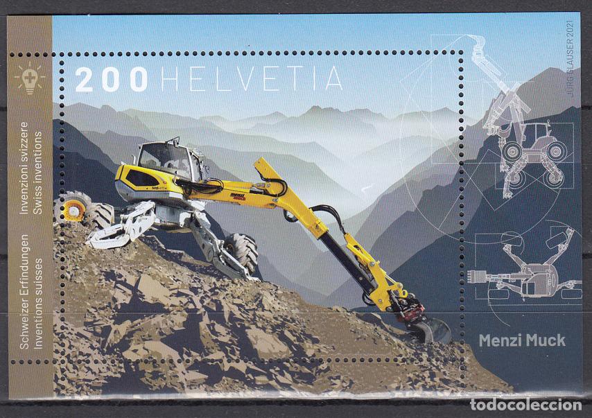 Stamps: Suiza Correo 2021 Yvert 2650 ** Mnh Inventos Suizos
