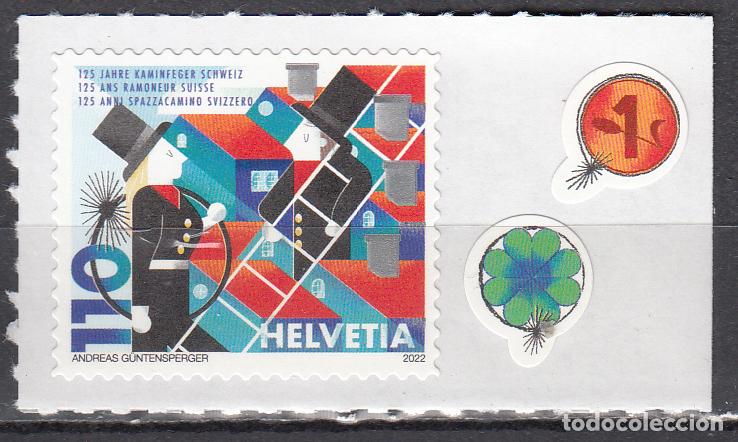 Stamps: Suiza Correo 2022 Yvert 2682 ** Mnh Chimenea
