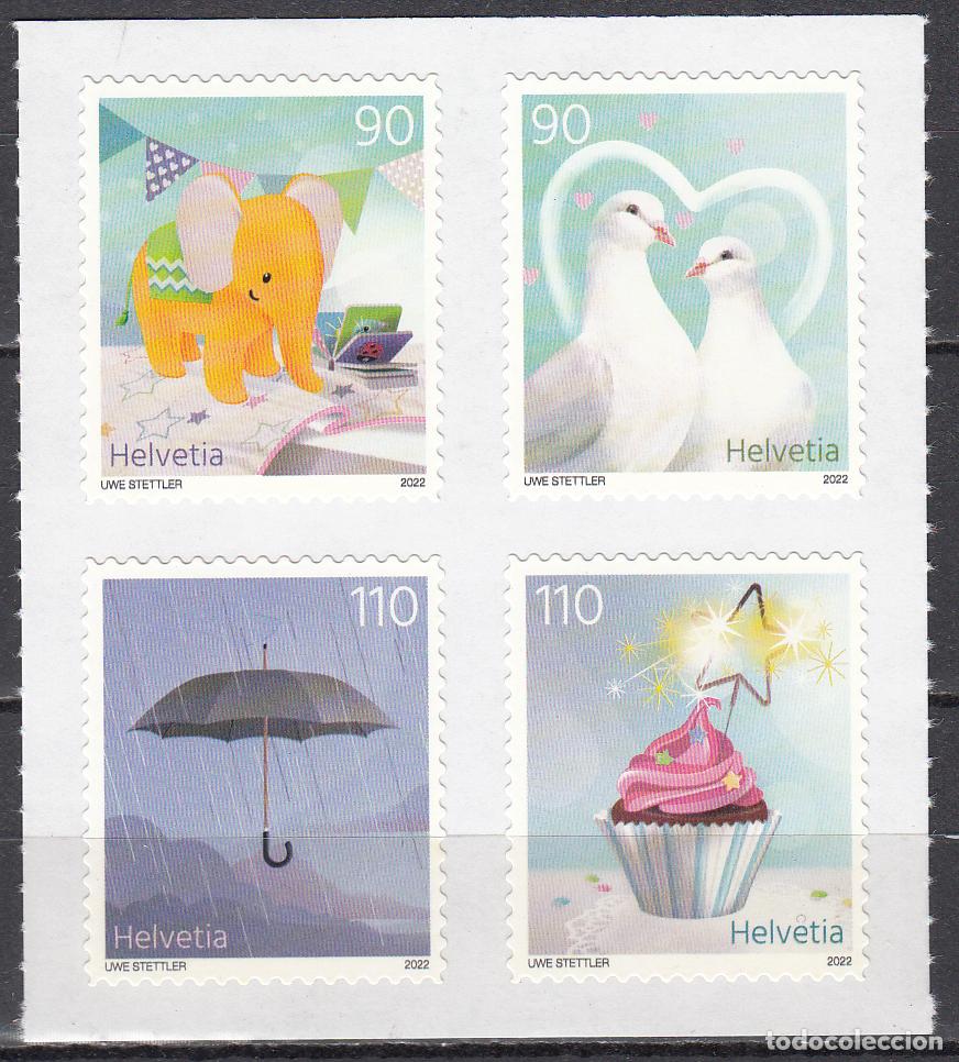 Stamps: Suiza Correo 2022 Yvert 2672/75 ** Mnh Eventos Especiales