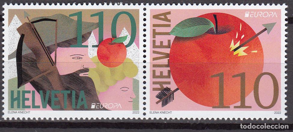 Stamps: Suiza Correo 2022 Yvert 2718/19 ** Mnh Europa - Mitos y Leyendas