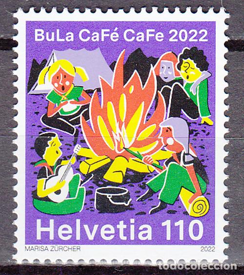Stamps: Suiza Correo 2022 Yvert 2720 ** Mnh Deportes Boy Scouts -