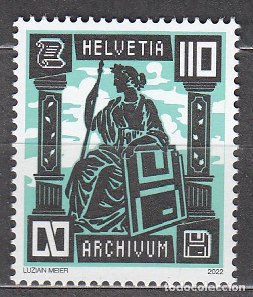Stamps: Suiza Correo 2022 Yvert 2736 ** Mnh Archiveros Suizos