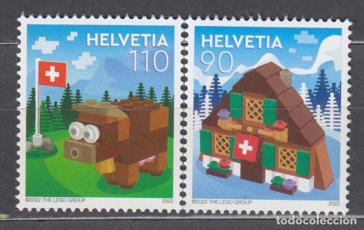 Stamps: Suiza Correo 2022 Yvert 2748/49 ** Mnh Juegos Lego