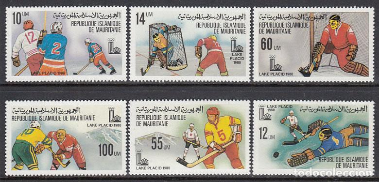 Sellos: Mauritania - Correo Yvert 431/6 * Mh Deportes