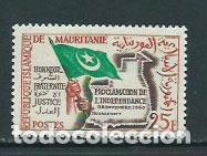Sellos: Mauritania - Correo Yvert 154 ** Mnh