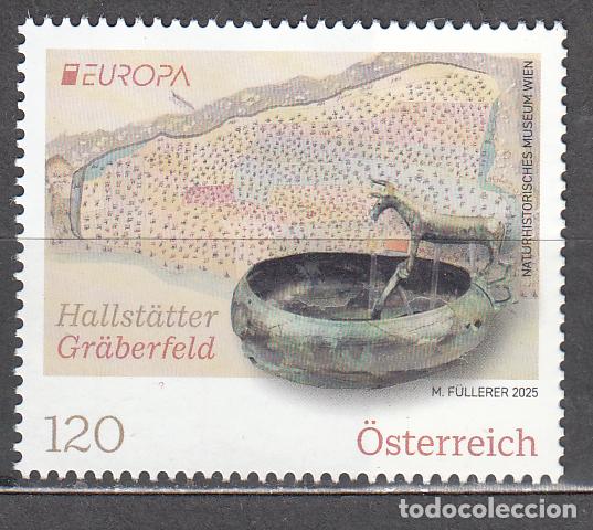 Sellos: Austria Correo 2025 Yvert 3761 ** Mnh Europa - Arqueologia