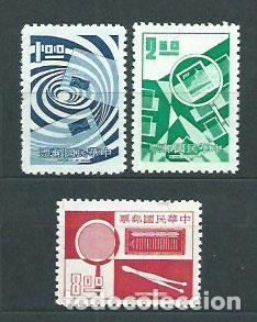 Timbres: Formosa - Correo 1972 Yvert 841/3 ** Mnh