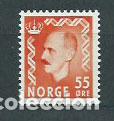 Selos: Noruega - Correo 1950 Yvert 330 ** Mnh Personaje