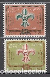 Briefmarken: Kuwait - Correo 1966 Yvert 332/3 ** Mnh Scoutismo