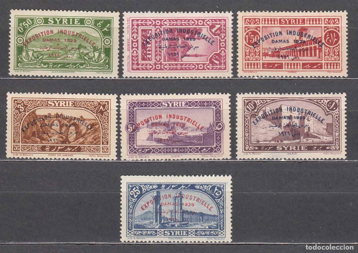 Briefmarken: Siria Francesa Correo Yvert 192/98 * Mh