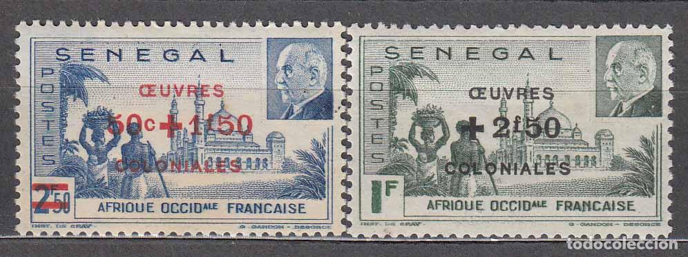 Stamps: Senegal - Correo Yvert 187/88 * Mh
