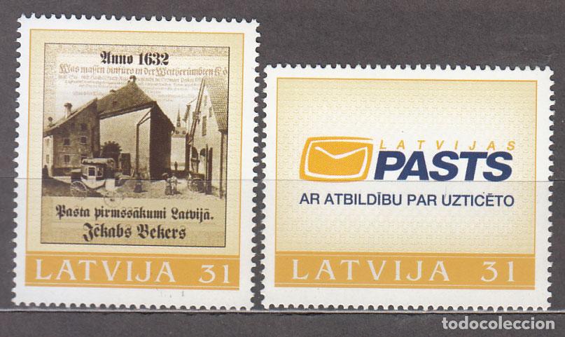 Stamps: Letonia - Correo 2006 Yvert 646/7 ** Mnh