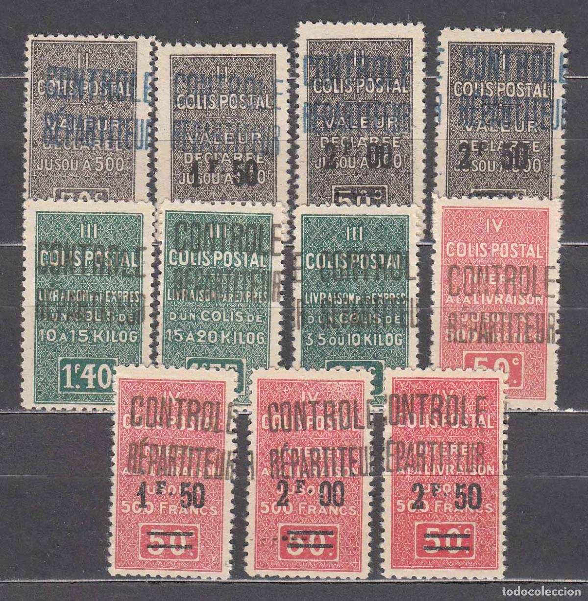 Stamps: Argelia Paquetes Postales Yvert 16/26 **/* Mnh/Mh