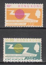 Stamps: Hong Kong - Correo Yvert 212/3 ** Mnh Telecomunicaciones