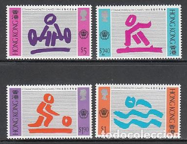 Stamps: Hong Kong - Correo Yvert 749/52 ** Mnh Deportes