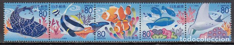 Briefmarken: Japon - Correo 2007 Yvert 4078/82 ** Mnh Fauna marina