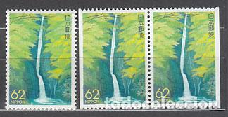 Sellos: Japon - Correo 1992 Yvert 1996+1996a ** Mnh C&aacute;scada Shasui-no-Taki