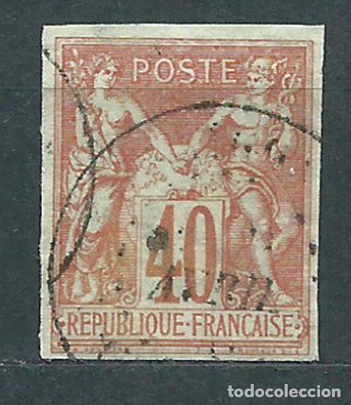 Stamps: Colonias Francesas - Correo Yvert 27 usado
