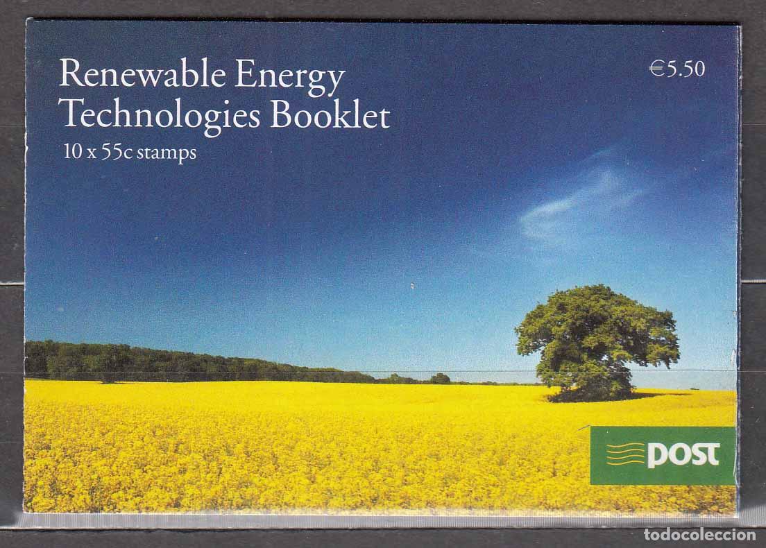 Timbres: Irlanda Correo 2011 Yvert 1984-1 Carnet ** Mnh Energias Renovables