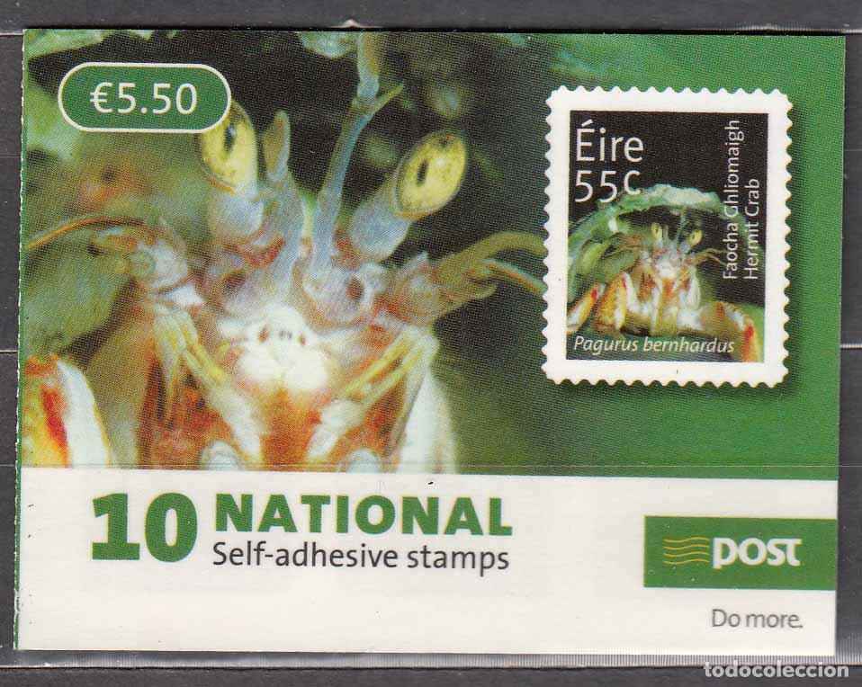 Timbres: Irlanda Correo 2011 Yvert 1989 Carnet ** Mnh Fauna Marina