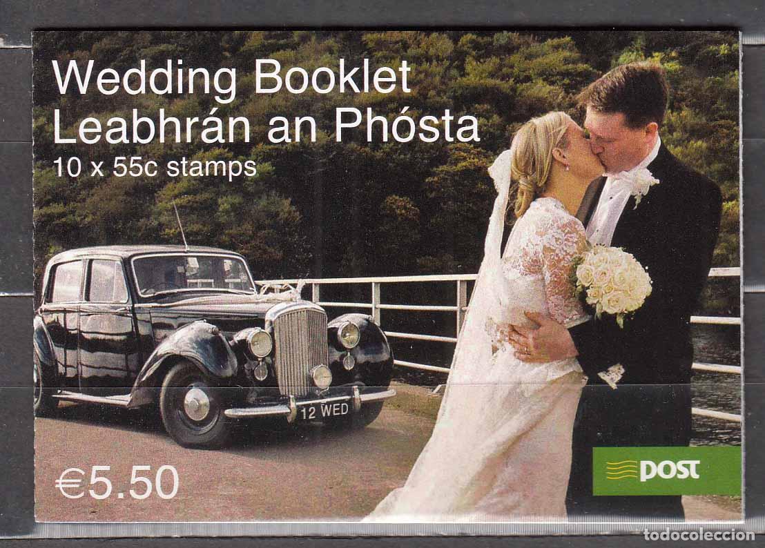 Timbres: Irlanda Correo 2012 Yvert 2002 Carnet ** Mnh Sellos para Bodas