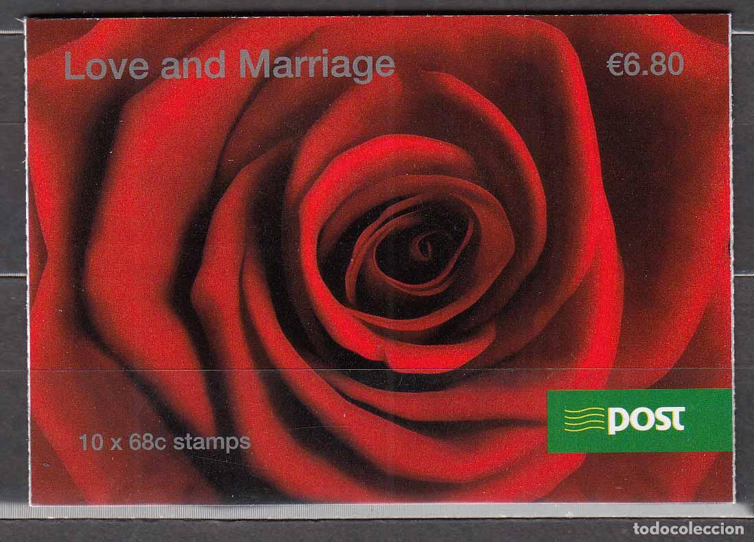 Timbres: Irlanda Correo 2014 Yvert 2081A Carnet ** Mnh Sellos para Bodas