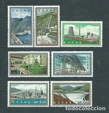 Timbres: Grecia - Correo 1962 Yvert 763/9 ** Mnh